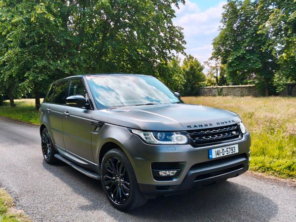Land Rover Range Rover Sport SUV, Diesel, 2014, Black