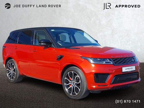 Land Rover Range Rover Sport SUV, Petrol Plug-in Hybrid, 2022, Red