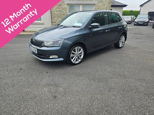 Skoda Fabia Hatchback, Petrol, 2015, Grey