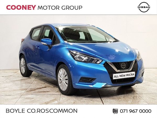 Nissan Micra Hatchback, Petrol, 2021, Blue