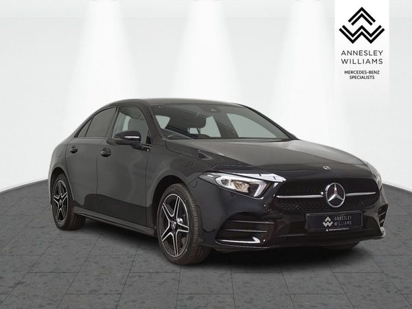 Mercedes-Benz A-Class Saloon, Petrol Plug-in Hybrid, 2022, Black