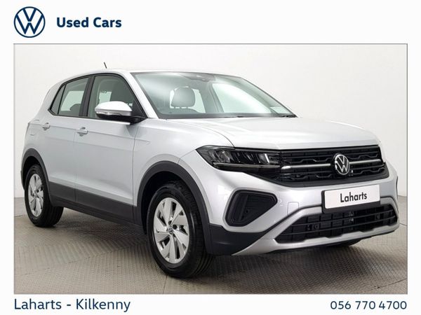 Volkswagen T-Cross SUV, Petrol, 2024, Silver