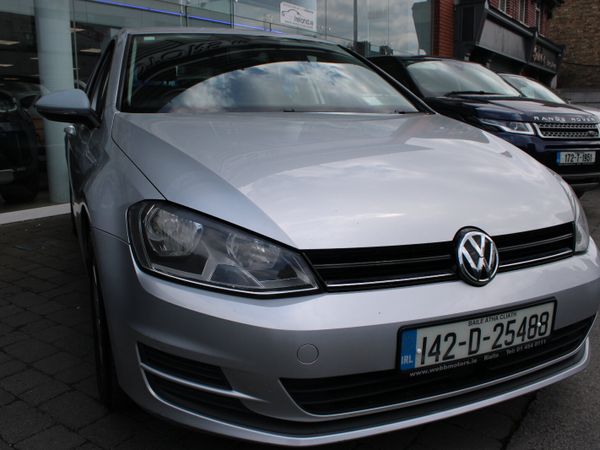 Volkswagen Golf Hatchback, Diesel, 2014, Silver