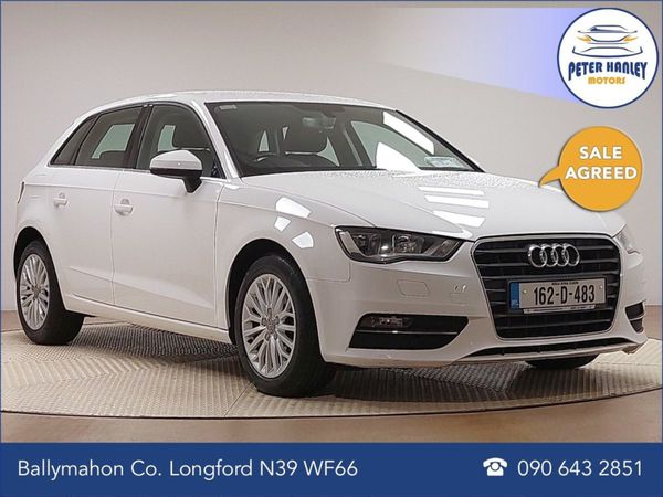 Audi A3 Hatchback, Diesel, 2016, White