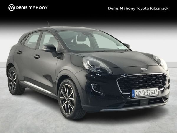 Ford Puma MPV, Petrol Hybrid, 2021, Black