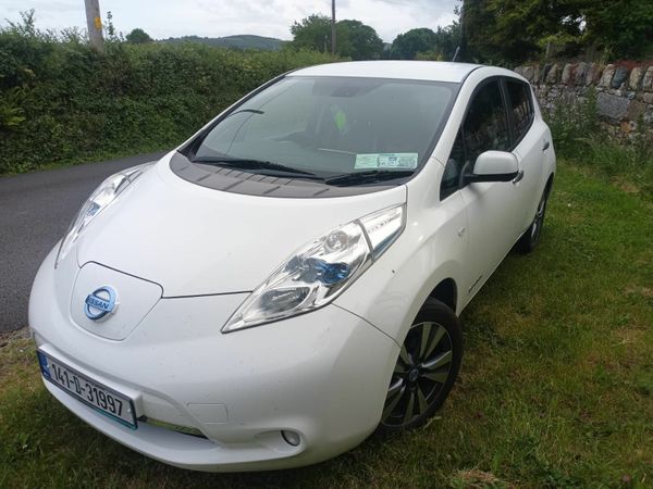 Nissan Leaf Hatchback, Electric, 2014, White
