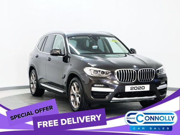 BMW X3 SUV, Petrol Hybrid, 2020, Grey