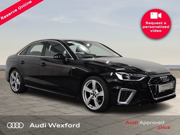 Audi A4 Saloon, Diesel, 2023, Black