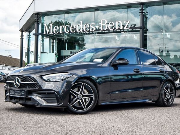 Mercedes-Benz C-Class Saloon, Petrol Hybrid, 2023, Grey