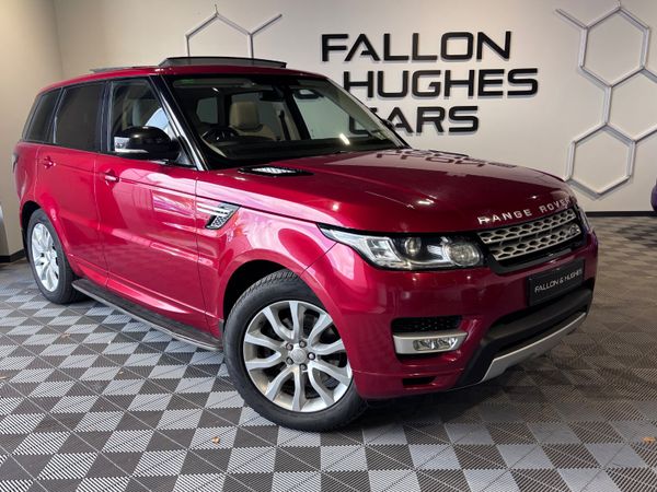 Land Rover Range Rover Sport SUV, Diesel, 2014, Red
