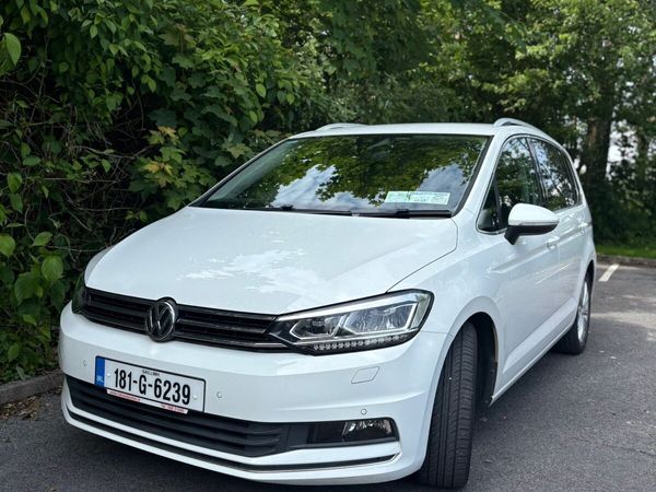 Volkswagen Touran MPV, Petrol, 2018, White