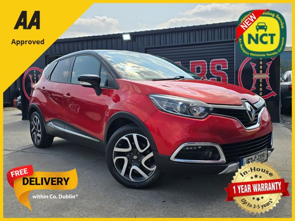 Renault Captur Hatchback, Diesel, 2015, Red