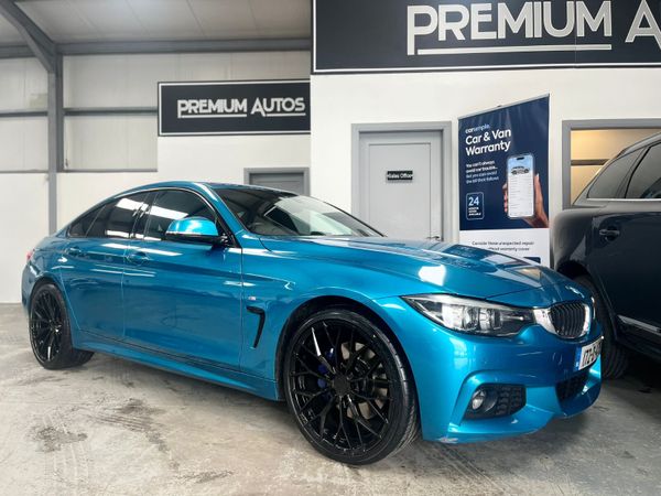 BMW 4-Series Saloon, Diesel, 2017, Blue