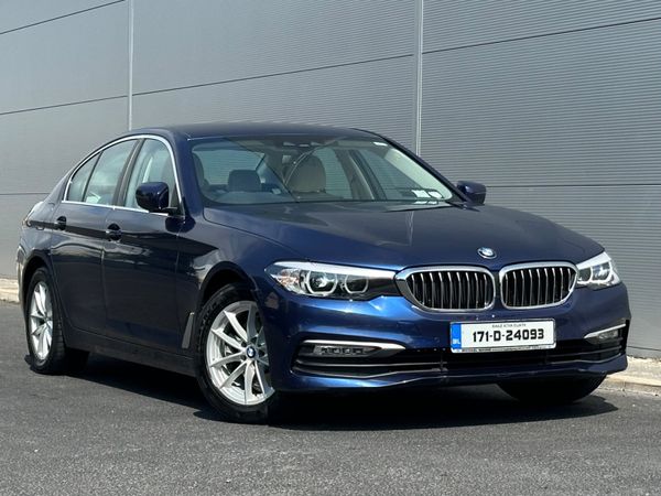 BMW 5-Series Saloon, Diesel, 2017, Blue