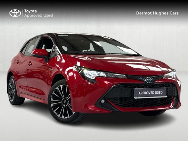 Toyota Corolla Hatchback, Petrol Hybrid, 2022, Red