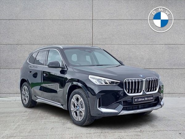 BMW X1 SUV, Petrol Plug-in Hybrid, 2025, Black