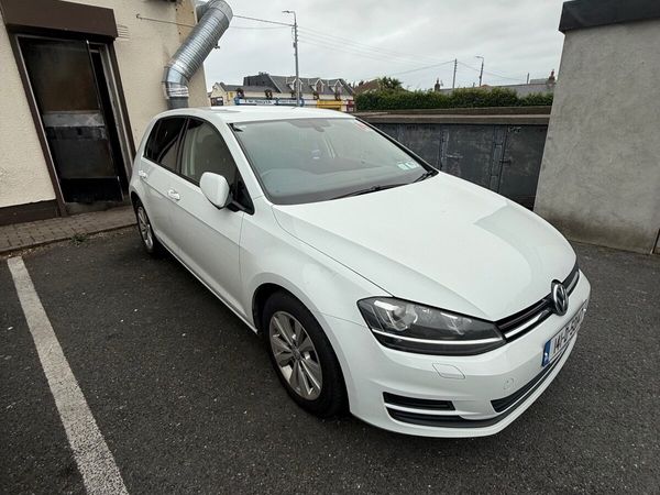 Volkswagen Golf Hatchback, Petrol, 2014, White