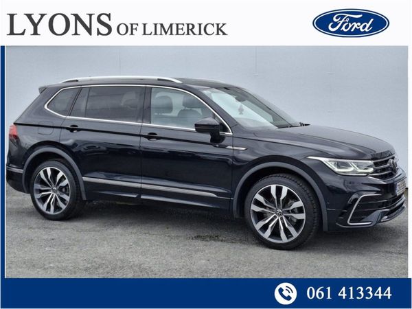 Volkswagen Tiguan Allspace SUV, Diesel, 2023, Black