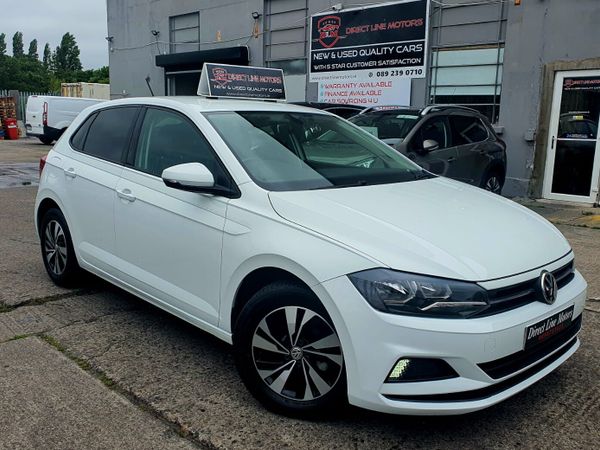 Volkswagen Polo Hatchback, Petrol, 2018, White