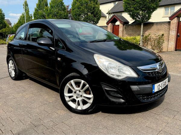 Vauxhall Corsa Hatchback, Diesel, 2012, Black