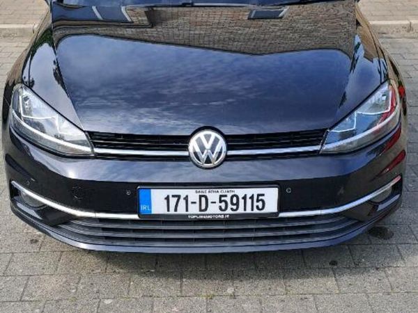 Volkswagen Golf Hatchback, Diesel, 2017, Black