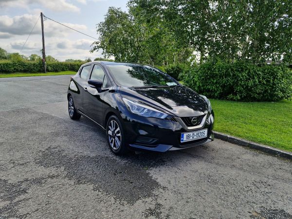 Nissan Micra Hatchback, Petrol, 2018, Black