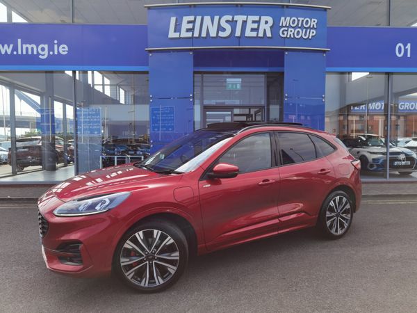 Ford Kuga SUV, Petrol Plug-in Hybrid, 2021, Red
