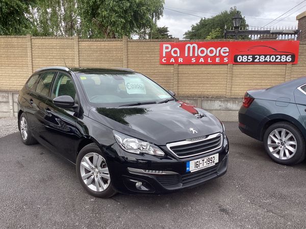 Peugeot 308 Estate, Diesel, 2016, Black