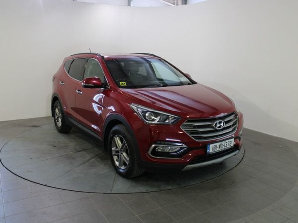 Hyundai Santa Fe SUV, Diesel, 2018, Red