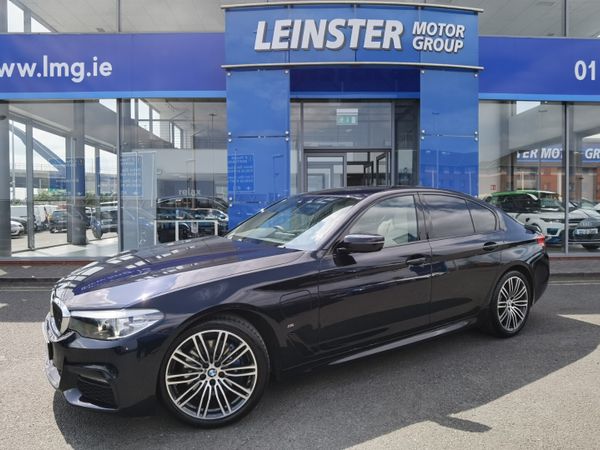 BMW 5-Series Saloon, Petrol Plug-in Hybrid, 2019, Black