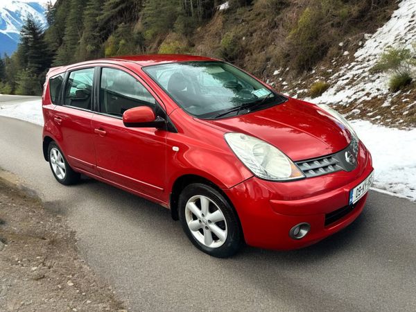 Nissan Note MPV, Petrol, 2009, Red