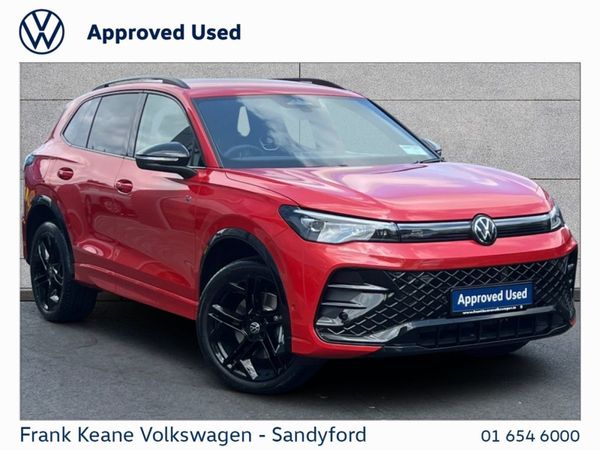 Volkswagen Tiguan SUV, Petrol Plug-in Hybrid, 2025, Red