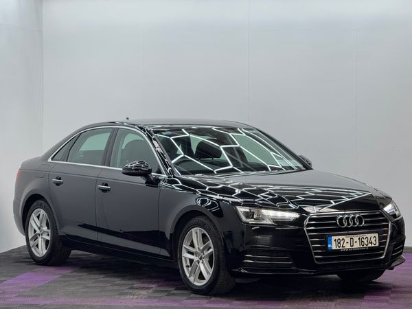 Audi A4 Saloon, Diesel, 2018, Black