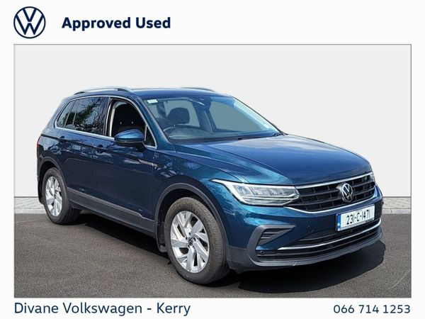 Volkswagen Tiguan SUV, Diesel, 2023, Blue