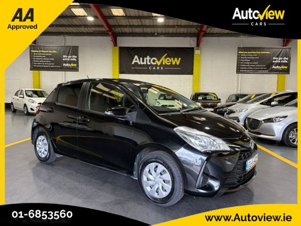 Toyota Vitz Hatchback, Petrol, 2017, Black