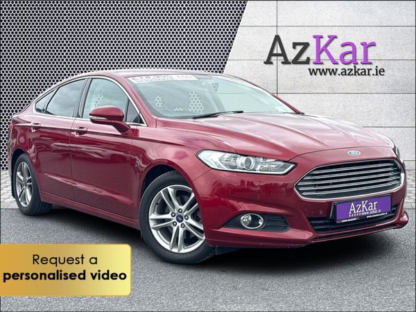 Ford Mondeo Saloon, Diesel, 2017, Red