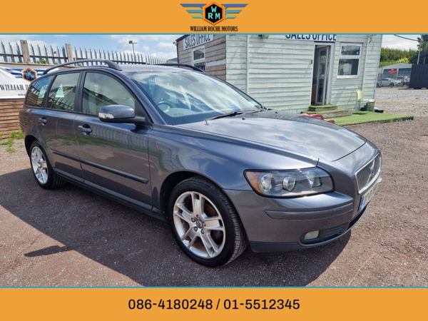 Volvo V50 Estate, Petrol, 2007, Grey