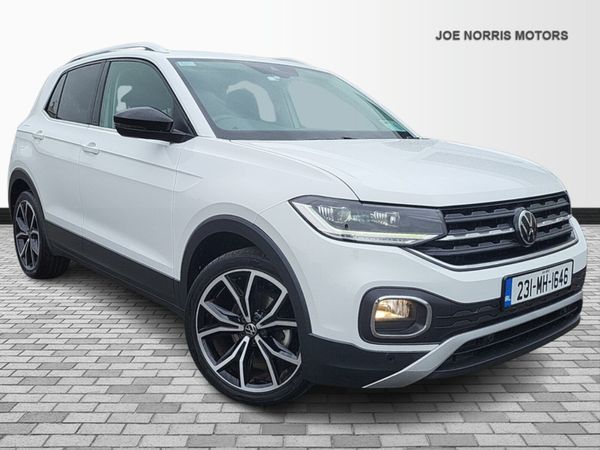 Volkswagen T-Cross SUV, Petrol, 2023, White