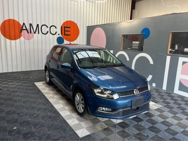 Volkswagen Polo Hatchback, Petrol, 2017, Blue