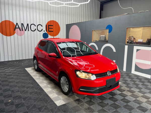Volkswagen Polo Hatchback, Petrol, 2017, Red