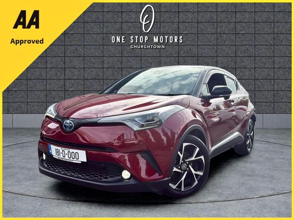 Toyota C-HR SUV, Petrol Hybrid, 2018, Red