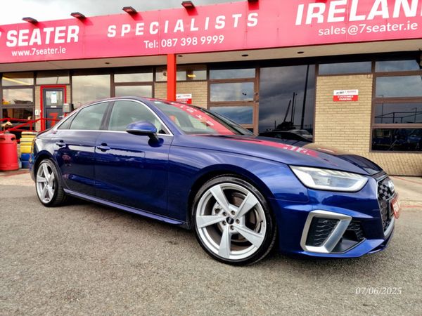 Audi A4 Saloon, Diesel, 2020, Blue
