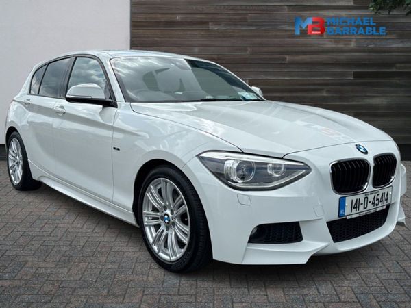BMW 1-Series Hatchback, Petrol, 2014, White