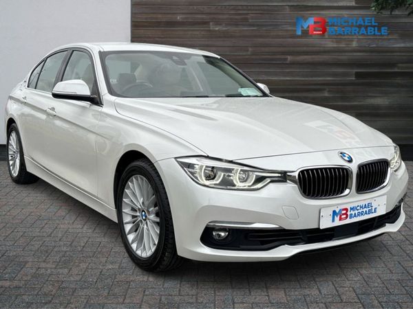 BMW 3-Series Saloon, Petrol Plug-in Hybrid, 2016, White