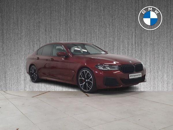 BMW 5-Series Saloon, Diesel, 2023, Red