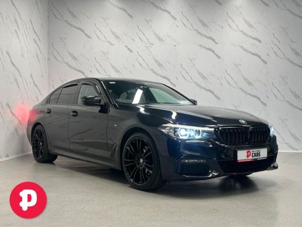 BMW 5-Series Saloon, Diesel, 2019, Black
