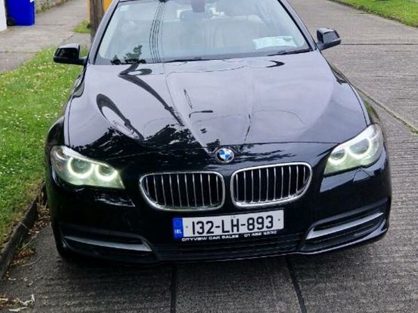 BMW 5-Series Saloon, Diesel, 2013, Black
