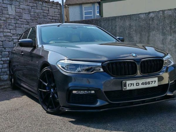 BMW 5-Series Saloon, Diesel, 2017, Grey