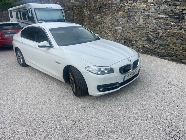 BMW 5-Series Saloon, Diesel, 2015, White