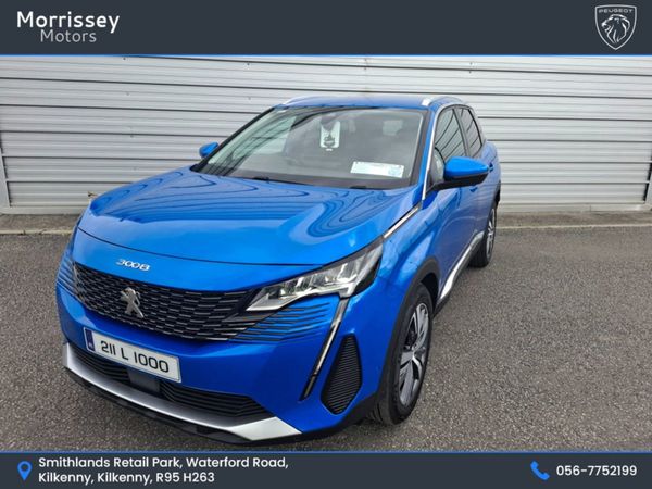 Peugeot 3008 MPV, Diesel, 2021, Blue